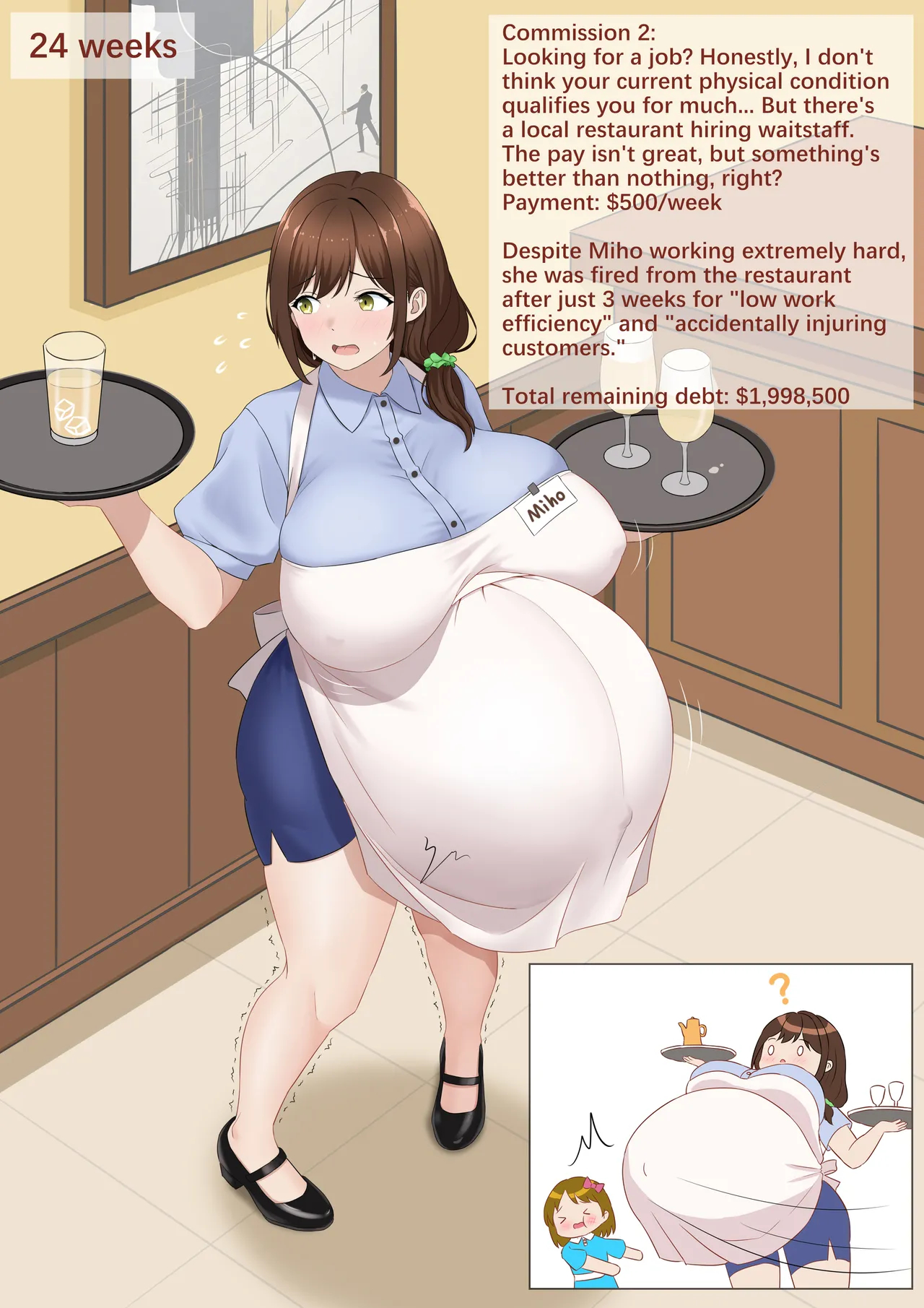 Miho The Busty Single Mom's Debt Repayment Diary page 3