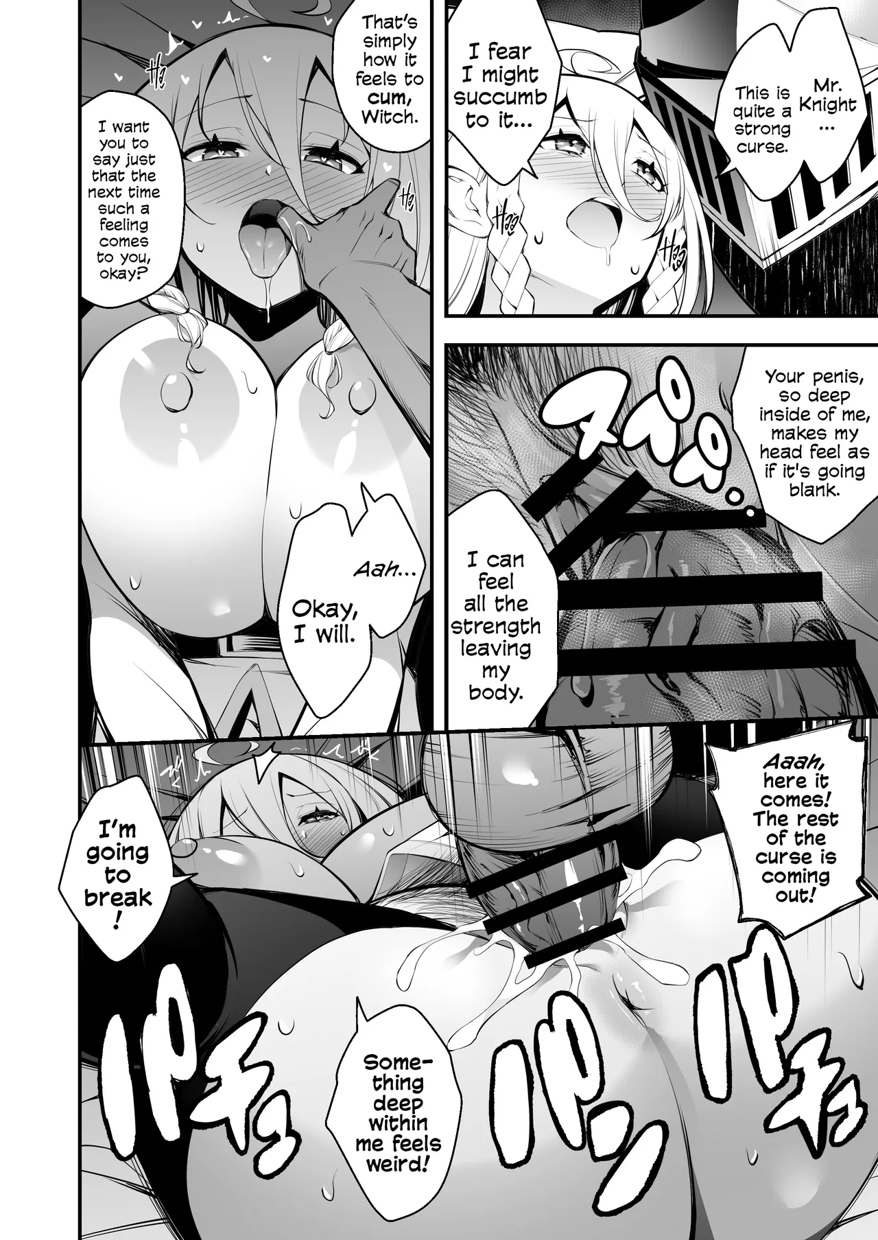 Minarai Majo To Noroi No Chinpo page 21