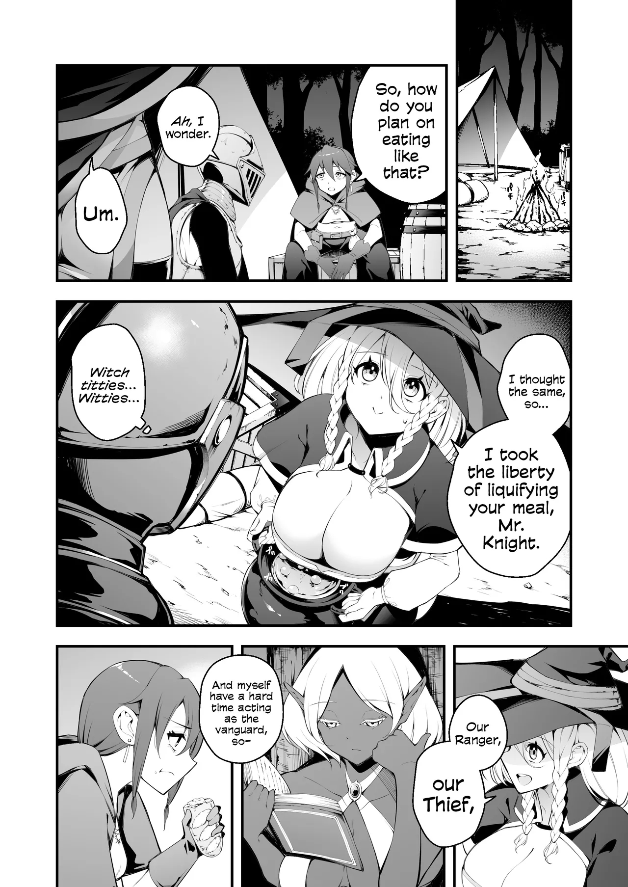 Minarai Majo To Noroi No Chinpo page 3