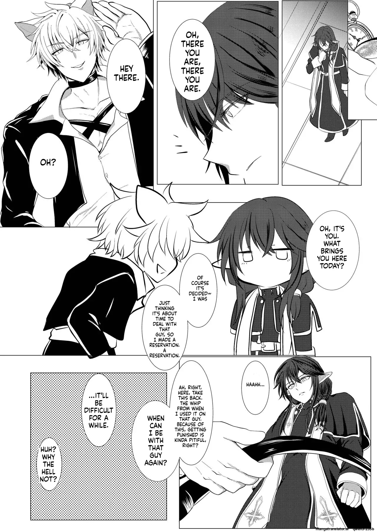 Mitsuyoku No Yakata -oshioki Hen- page 21