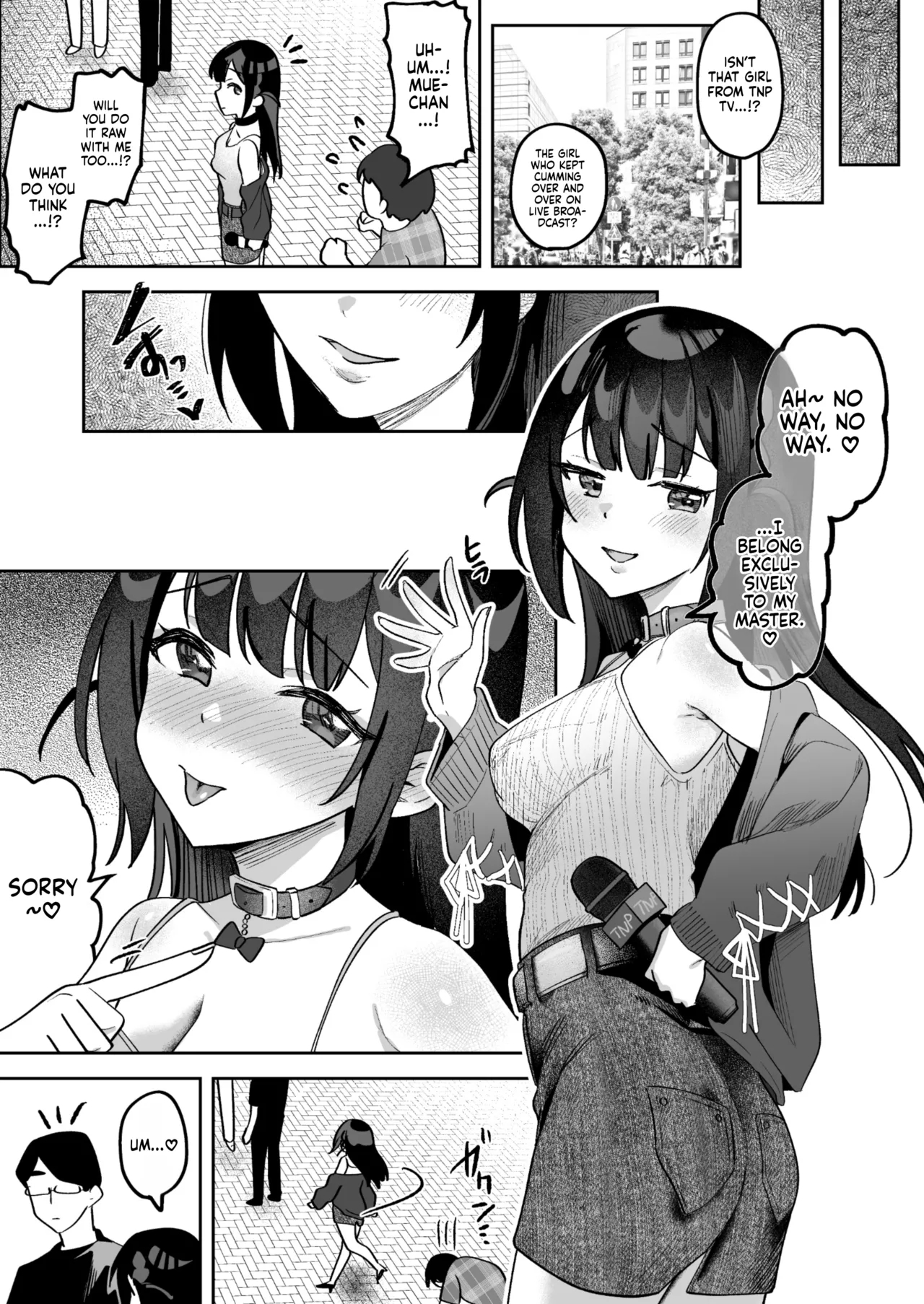 Mue-chan, Penis Gourmet Reporter page 86