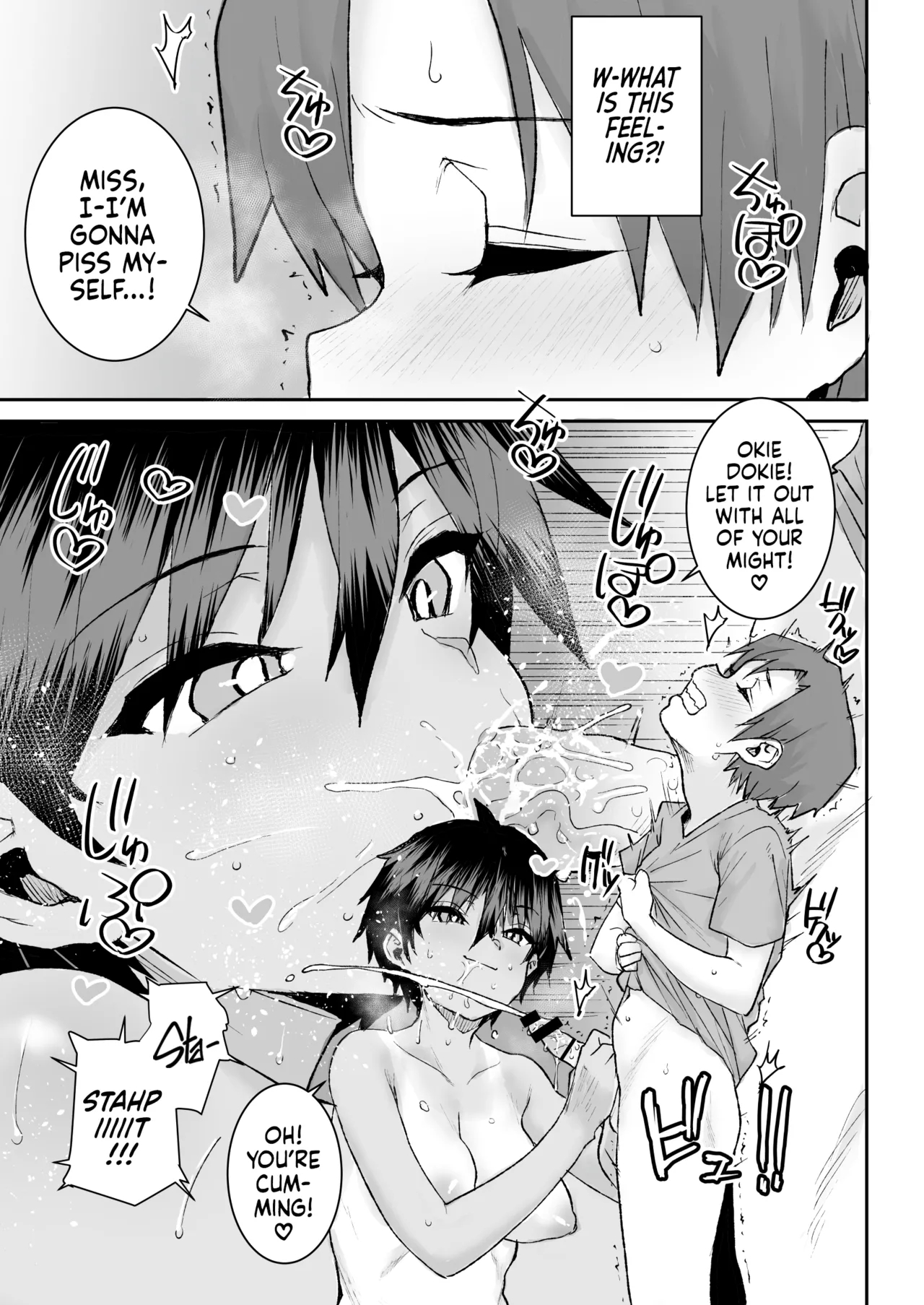 Mukuchi De Ki No Tsuyoi Boyish Na Onee-chan De Boku Wa Doutei O Sotsugyou Shimashita page 16