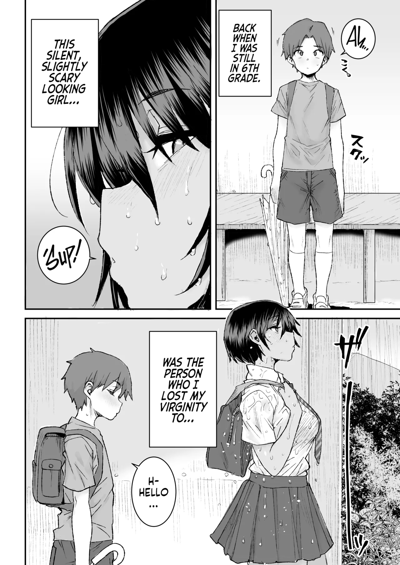 Mukuchi De Ki No Tsuyoi Boyish Na Onee-chan De Boku Wa Doutei O Sotsugyou Shimashita page 3