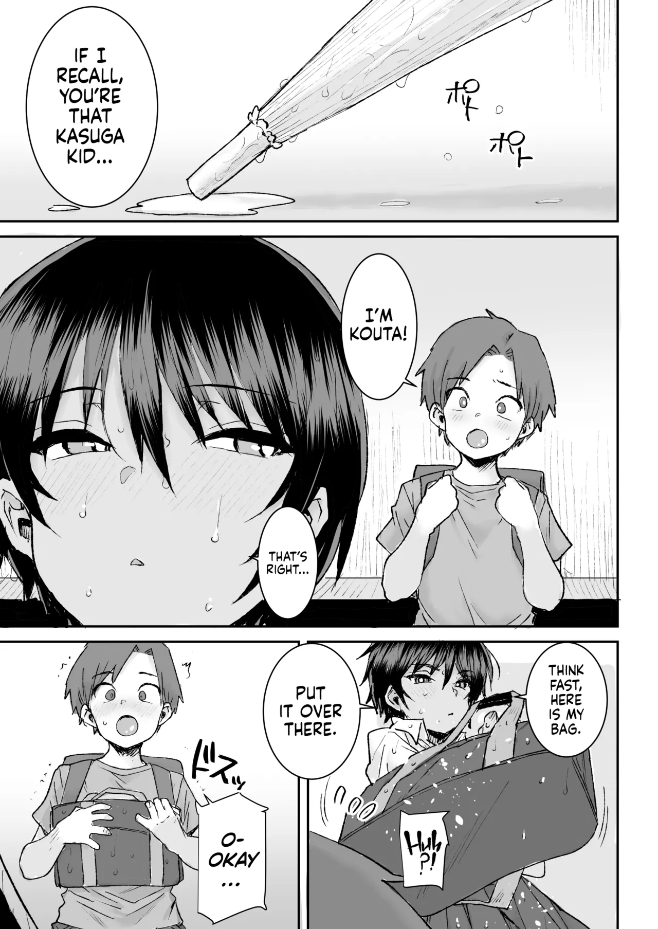 Mukuchi De Ki No Tsuyoi Boyish Na Onee-chan De Boku Wa Doutei O Sotsugyou Shimashita page 4