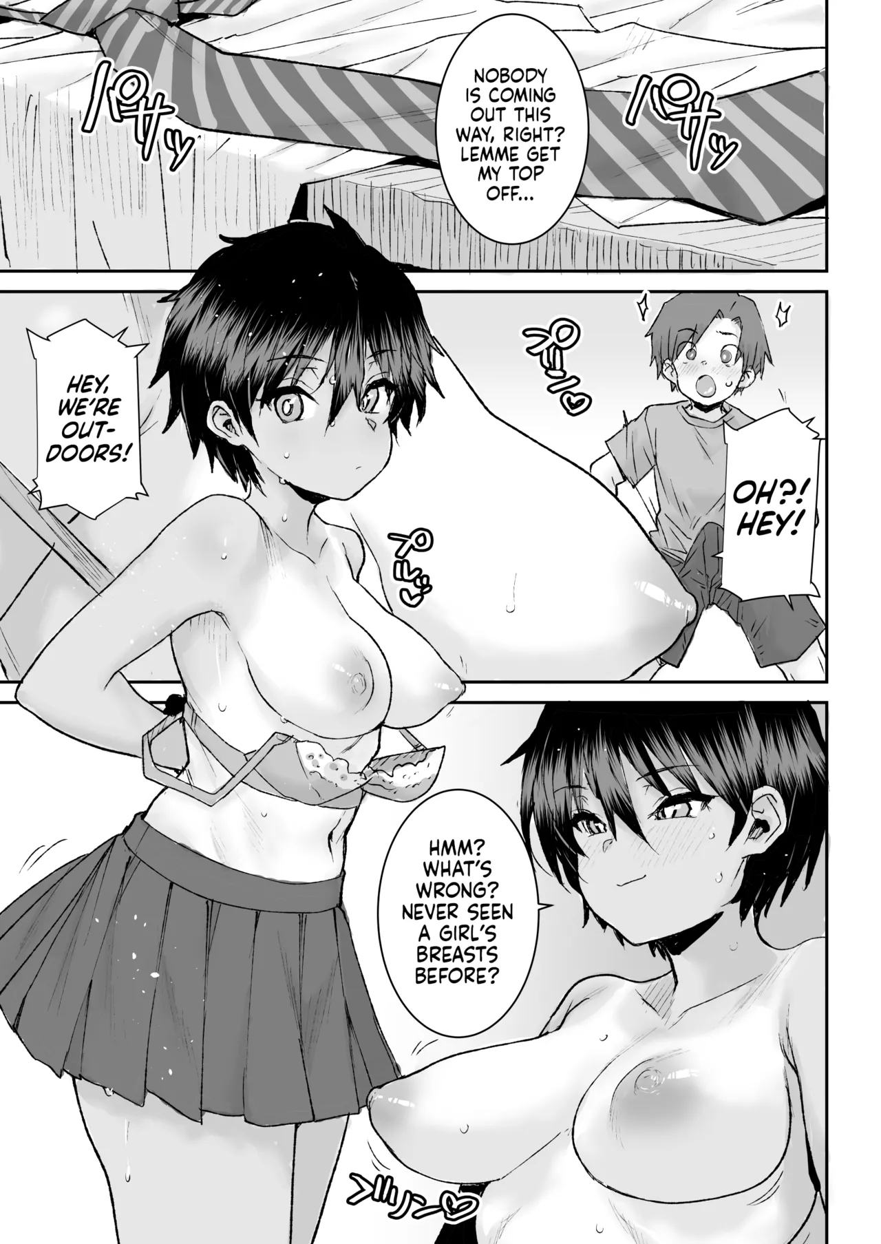 Mukuchi De Ki No Tsuyoi Boyish Na Onee-chan De Boku Wa Doutei O Sotsugyou Shimashita page 8