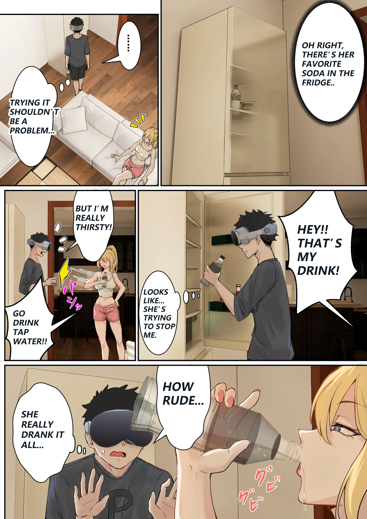My Ar Glasses Can See Various Stats About My Foster Sister?! page 12