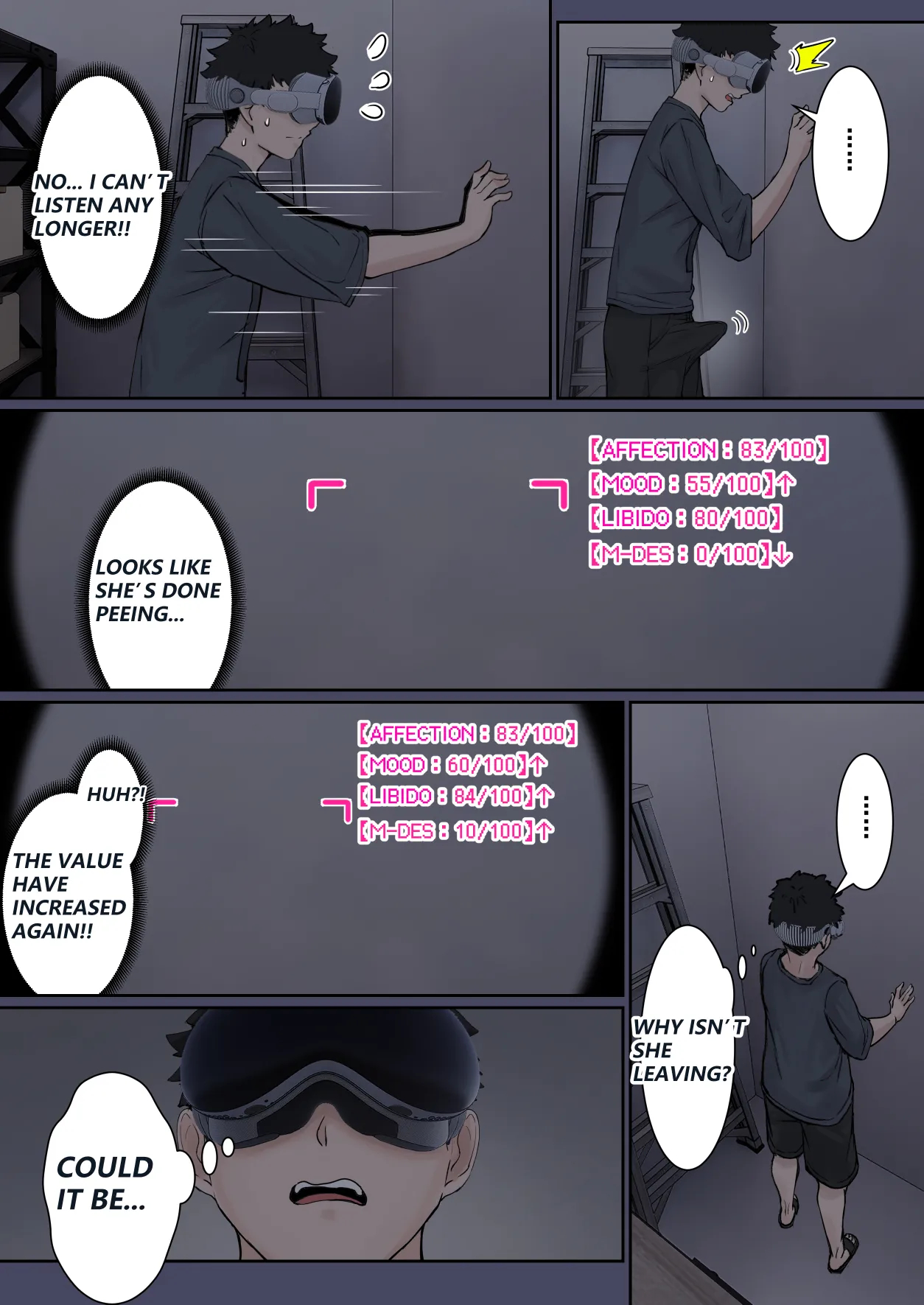 My Ar Glasses Can See Various Stats About My Foster Sister?! page 17