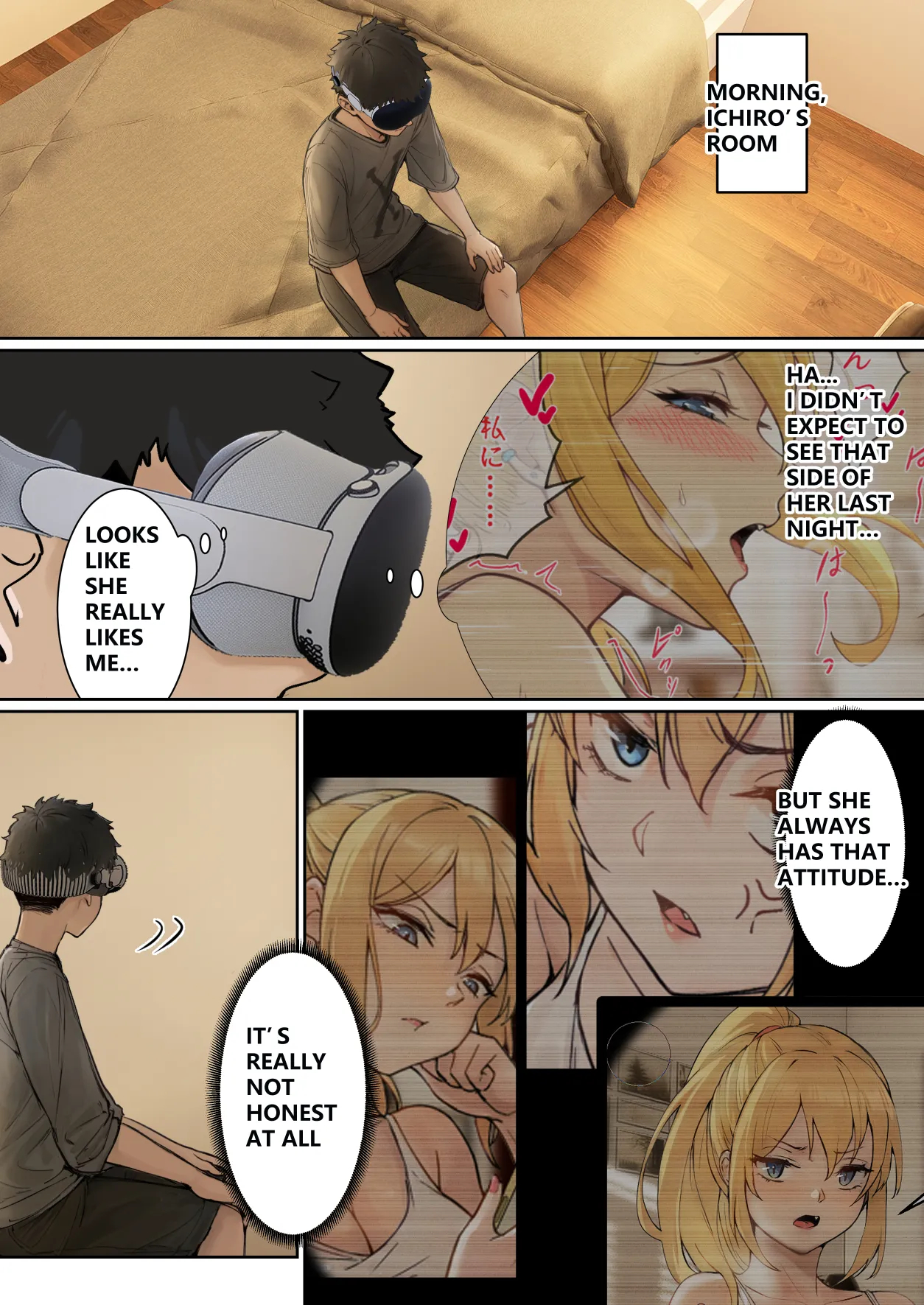 My Ar Glasses Can See Various Stats About My Foster Sister?! page 52