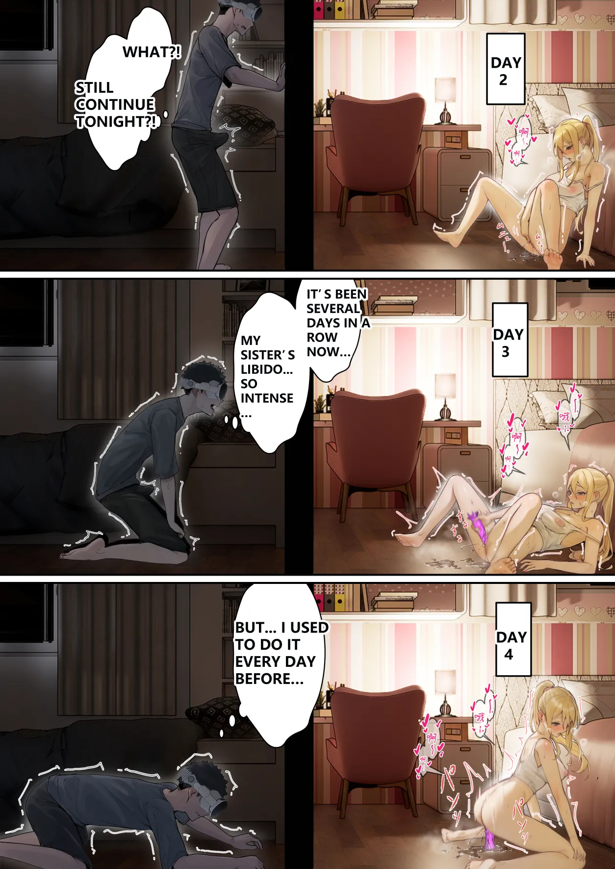 My Ar Glasses Can See Various Stats About My Foster Sister?! page 57