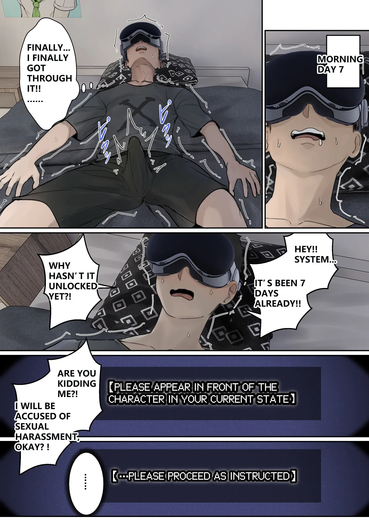 My Ar Glasses Can See Various Stats About My Foster Sister?! page 59