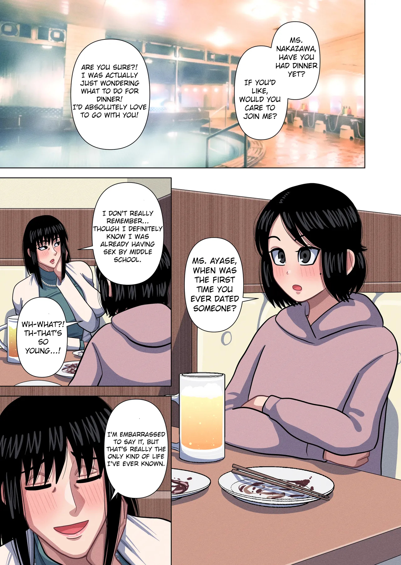 My Mom & Homeroom Teacher Ended Up Having Sex page 13
