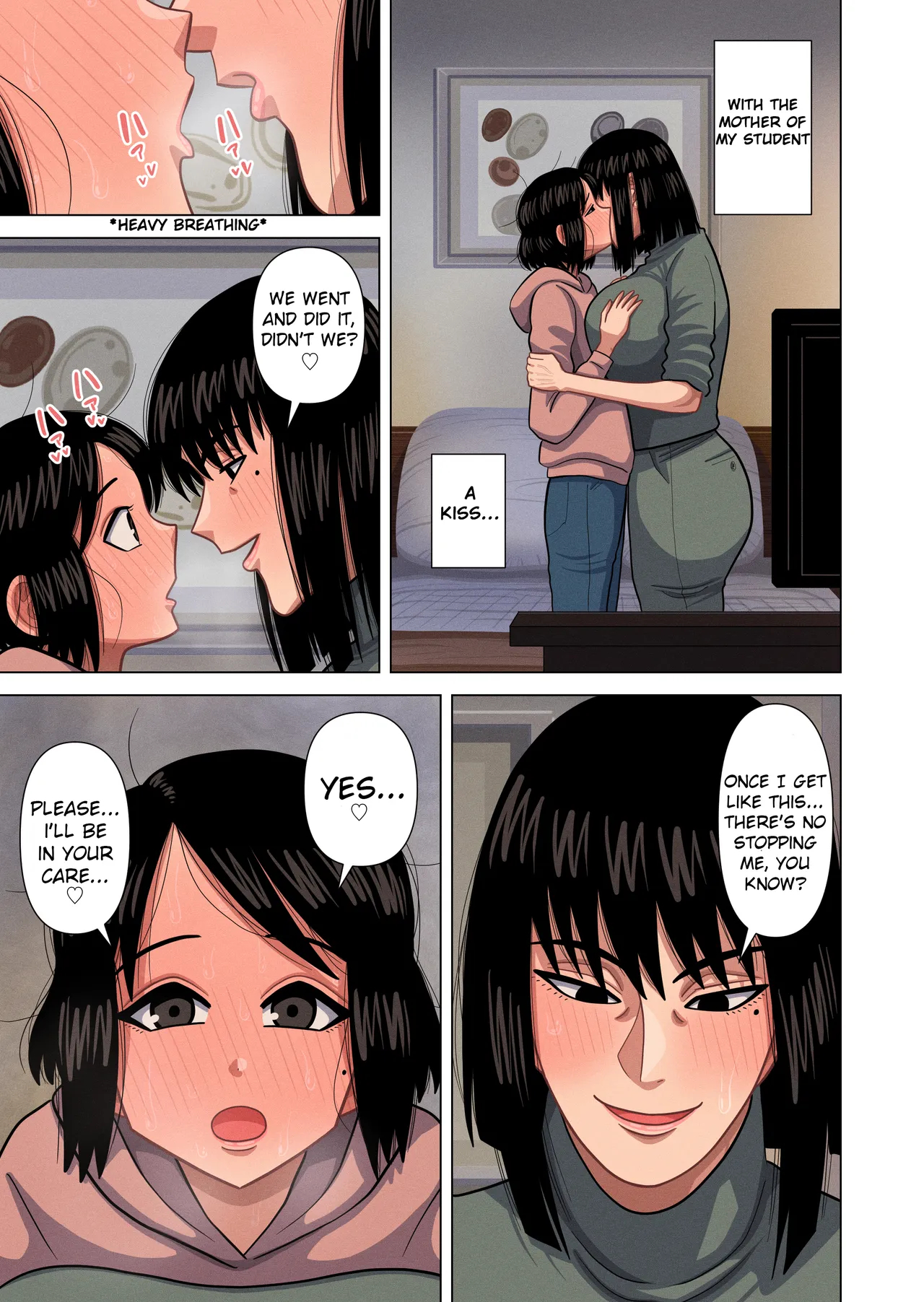 My Mom & Homeroom Teacher Ended Up Having Sex page 23