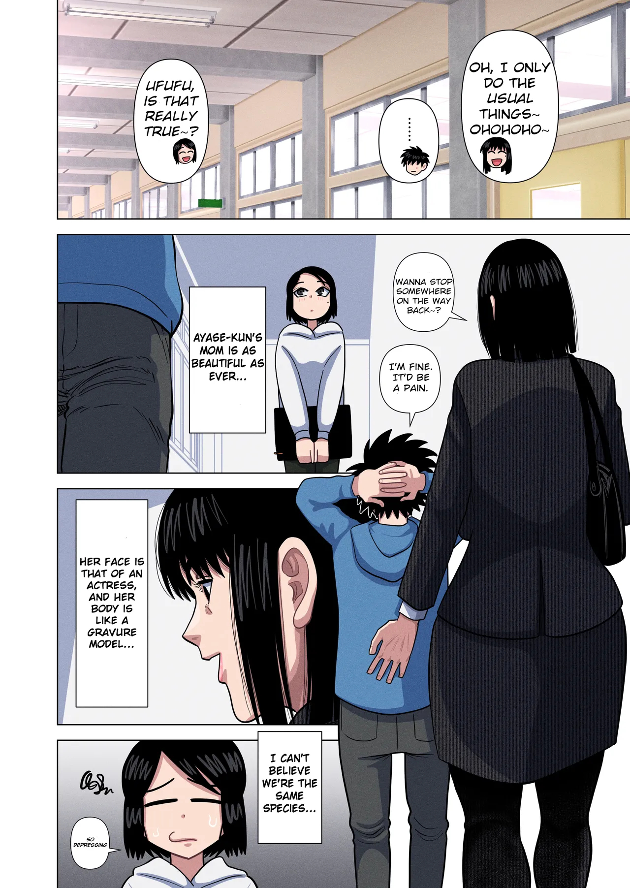 My Mom & Homeroom Teacher Ended Up Having Sex page 4