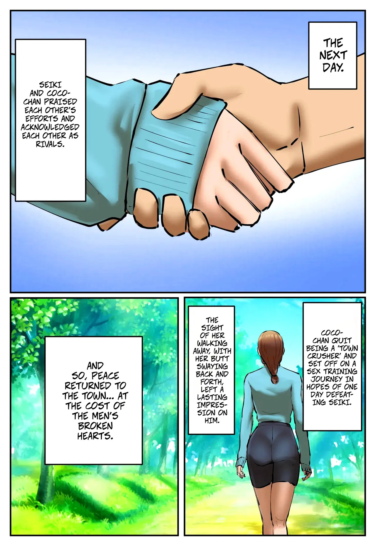 My Part-time Job Is To Get Revenge: The Loose Woman -- Fukushuu Yami Beit "machi No Keikan Ga Kowareru Kono Oppai Onna O Oidashite Hoshii" page 41