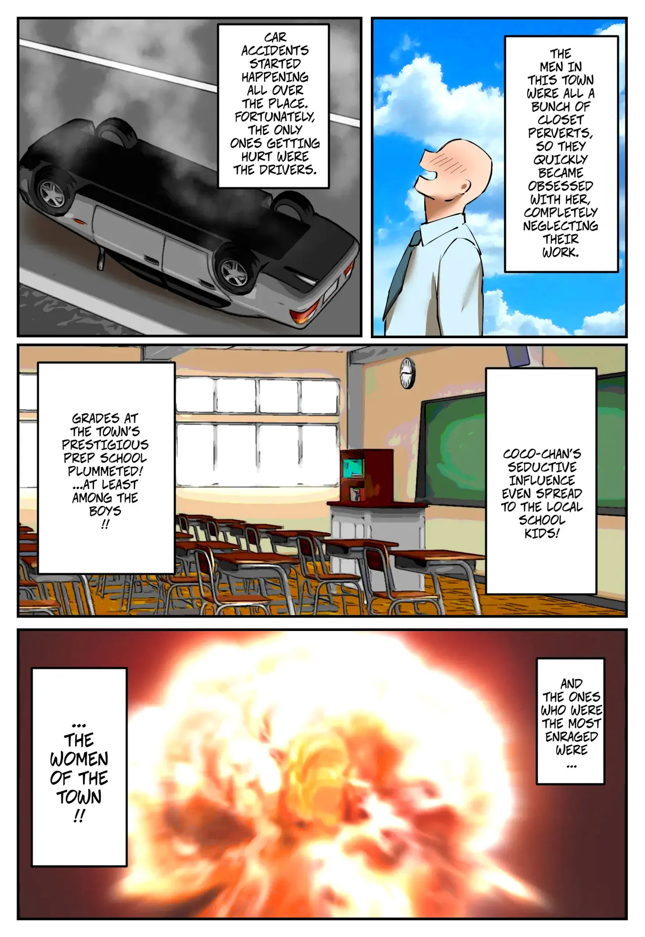 My Part-time Job Is To Get Revenge: The Loose Woman -- Fukushuu Yami Beit "machi No Keikan Ga Kowareru Kono Oppai Onna O Oidashite Hoshii" page 5