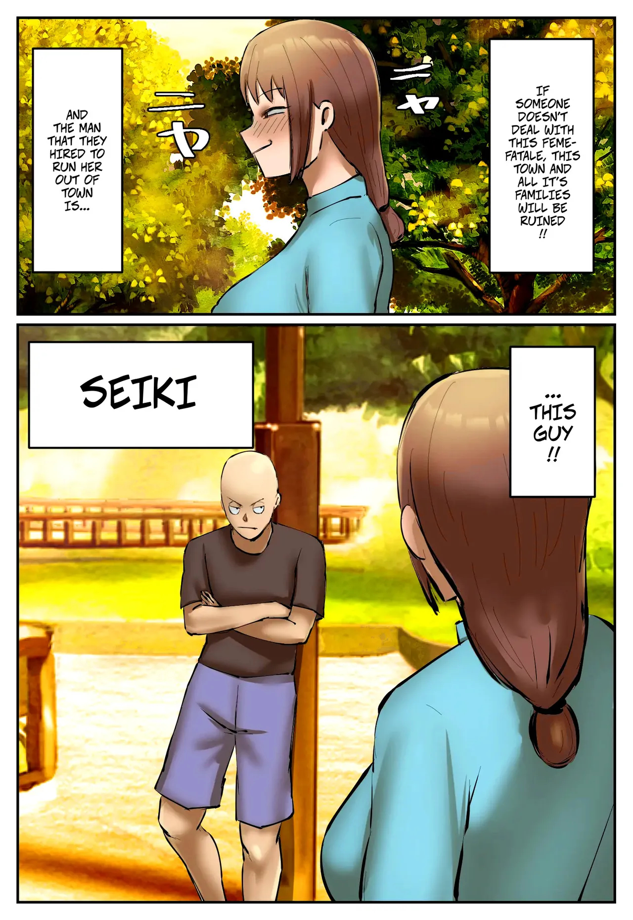My Part-time Job Is To Get Revenge: The Loose Woman -- Fukushuu Yami Beit "machi No Keikan Ga Kowareru Kono Oppai Onna O Oidashite Hoshii" page 6