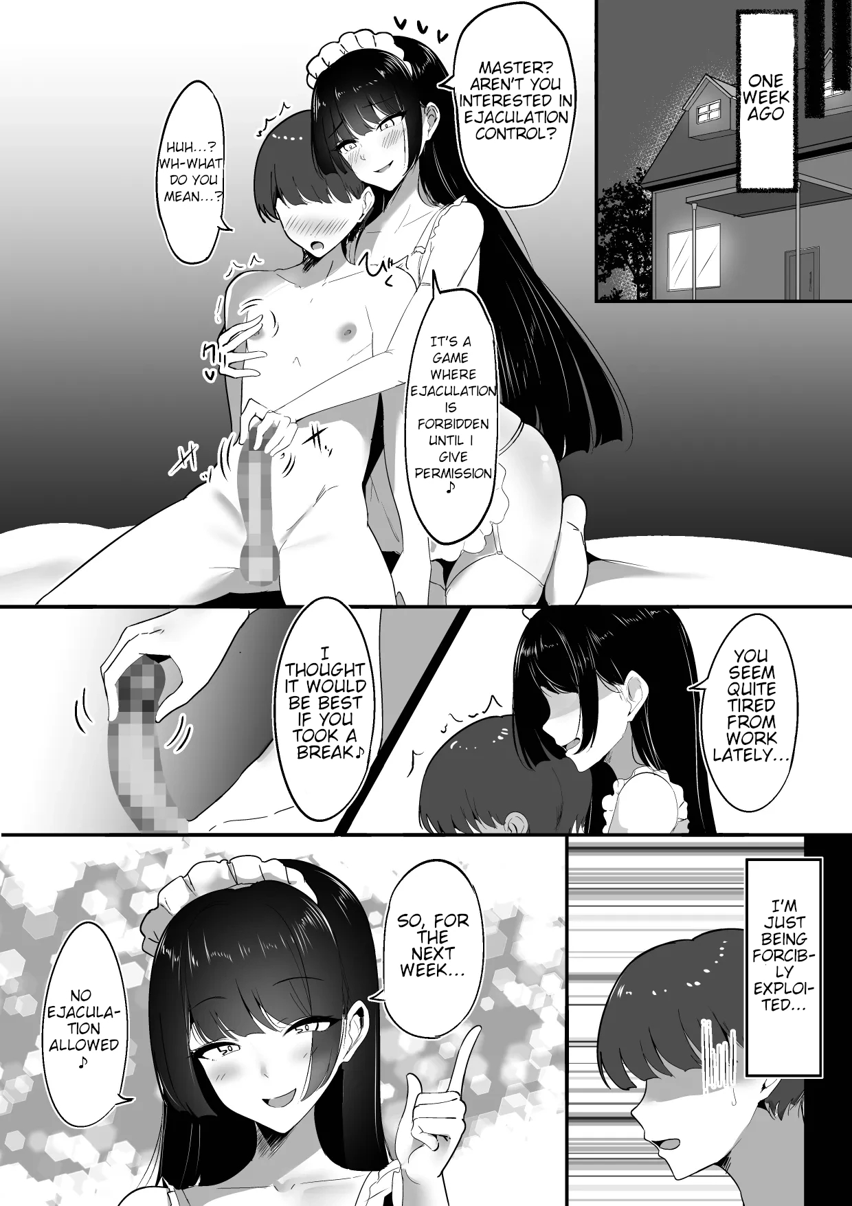 My Personal Maid Loves Ejaculation Control page 5