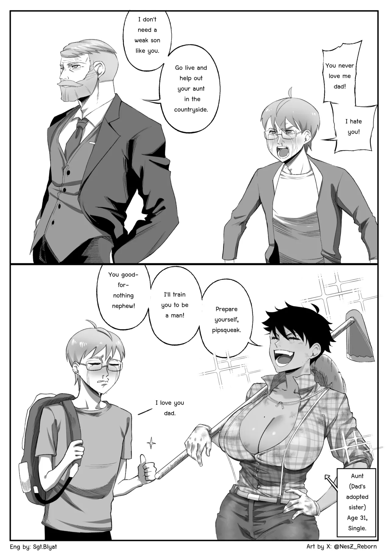 Napha - Tomboy Aunt page 1