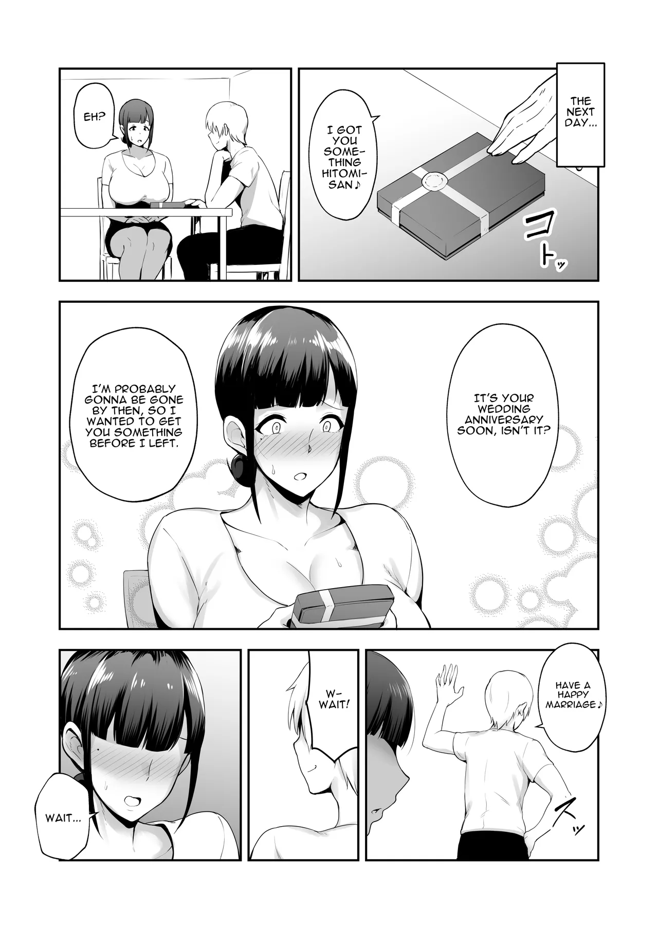 Netorareta Bakunyuu Seiso Zuma Hitomi -oikko Ni Torotoro Ni Tokasaremashita- page 24