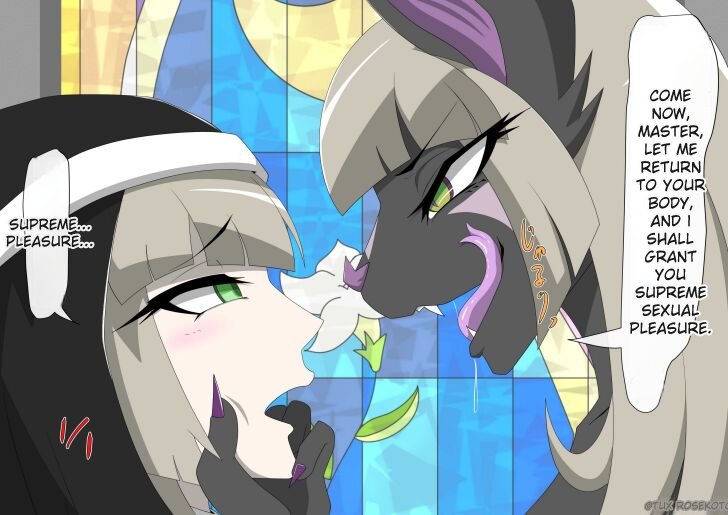 Nun Transforms Into A Beast And Falls Into Darkness page 25