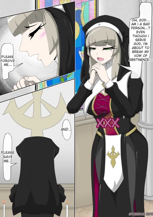 Nun Transforms Into A Beast And Falls Into Darkness page 3