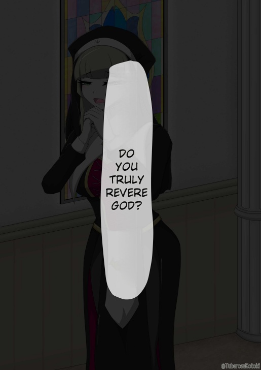Nun Transforms Into A Beast And Falls Into Darkness page 4