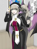 Nun Transforms Into A Beast And Falls Into Darkness page 7