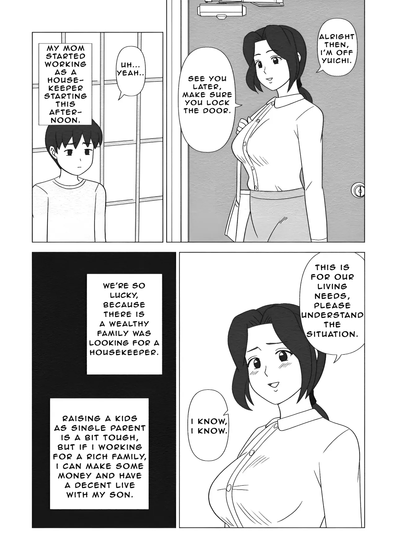 Obouchama No Seishori Dougu Ni Sareta Boku No Haha page 2