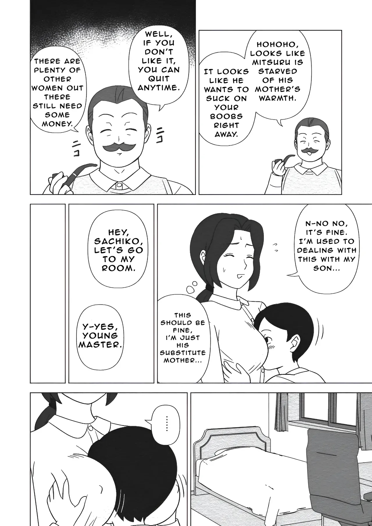 Obouchama No Seishori Dougu Ni Sareta Boku No Haha page 4