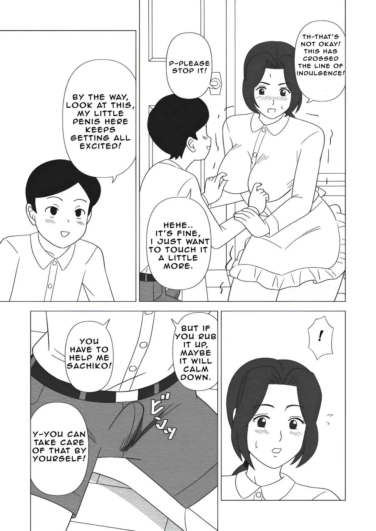 Obouchama No Seishori Dougu Ni Sareta Boku No Haha page 7