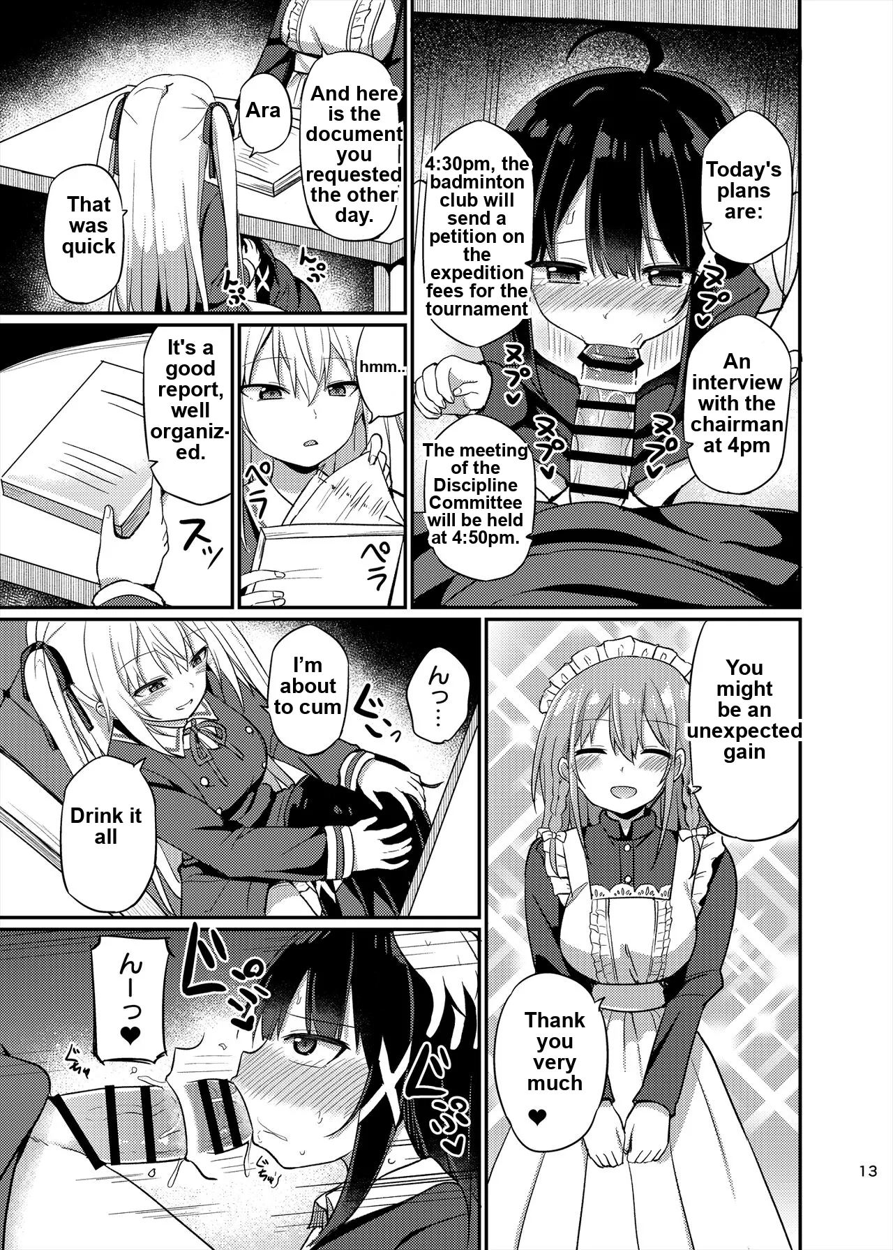 Ojou-sama Gakkou Ni Onna Kyoushi Toshite Funin Shita Ore To Futanari Ojou-sama 3 page 13