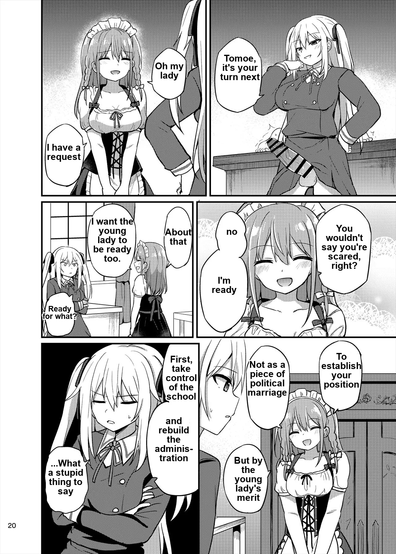 Ojou-sama Gakkou Ni Onna Kyoushi Toshite Funin Shita Ore To Futanari Ojou-sama 3 page 20