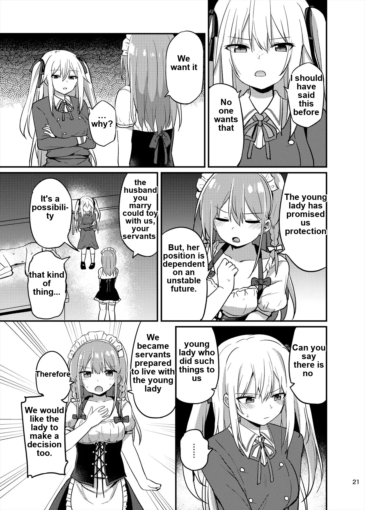 Ojou-sama Gakkou Ni Onna Kyoushi Toshite Funin Shita Ore To Futanari Ojou-sama 3 page 21