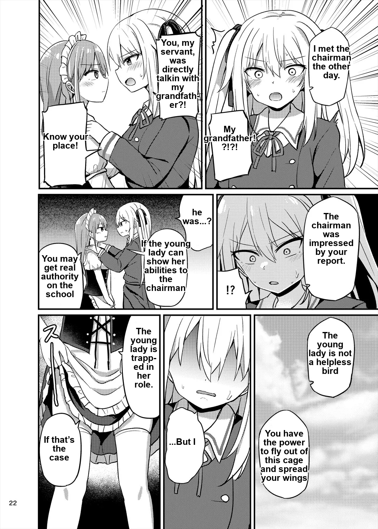 Ojou-sama Gakkou Ni Onna Kyoushi Toshite Funin Shita Ore To Futanari Ojou-sama 3 page 22
