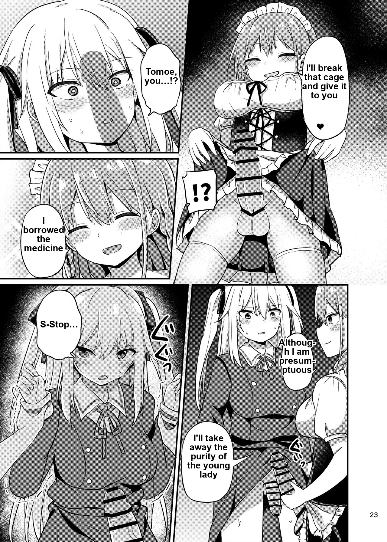 Ojou-sama Gakkou Ni Onna Kyoushi Toshite Funin Shita Ore To Futanari Ojou-sama 3 page 23