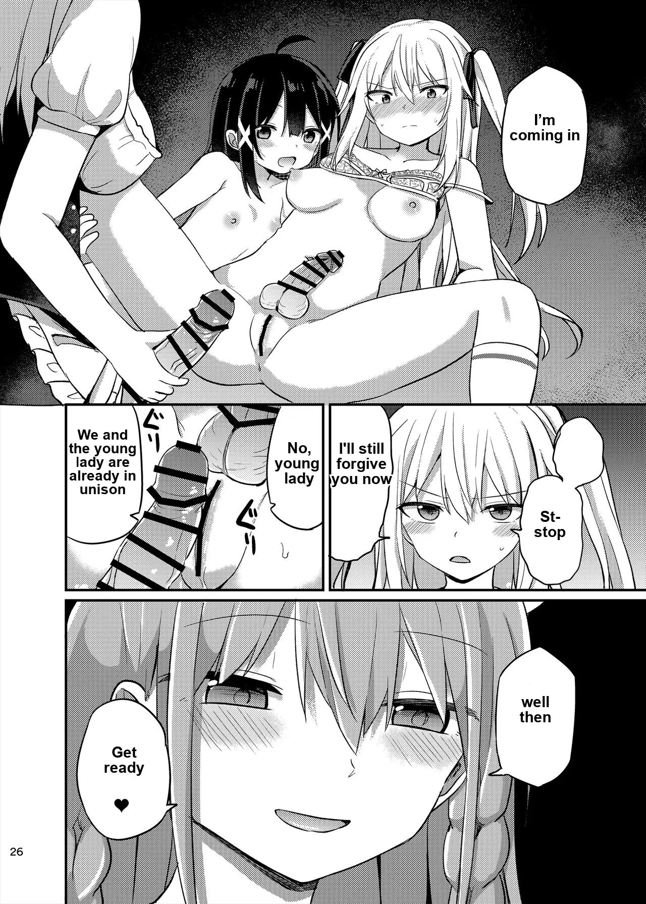 Ojou-sama Gakkou Ni Onna Kyoushi Toshite Funin Shita Ore To Futanari Ojou-sama 3 page 26