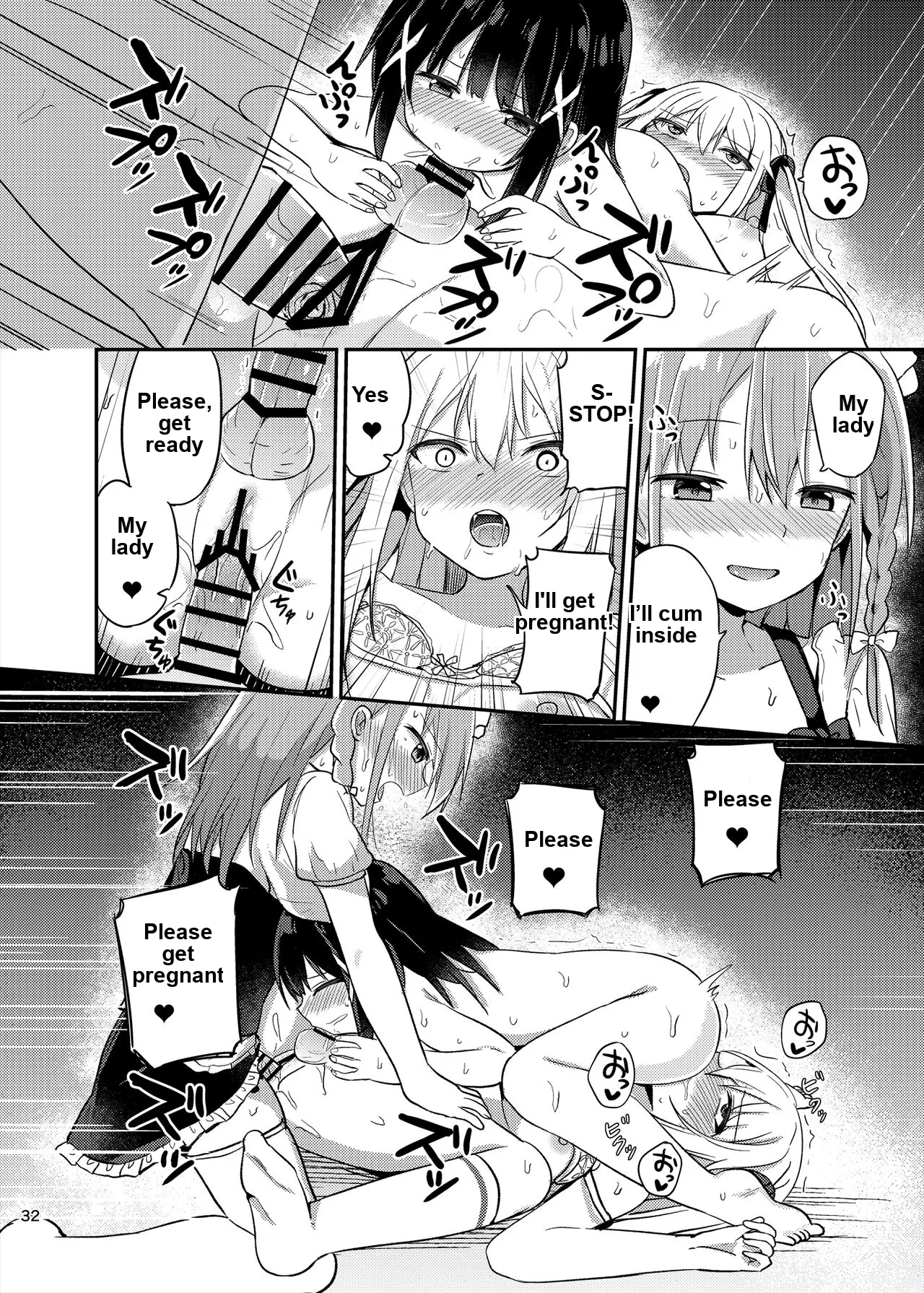 Ojou-sama Gakkou Ni Onna Kyoushi Toshite Funin Shita Ore To Futanari Ojou-sama 3 page 32