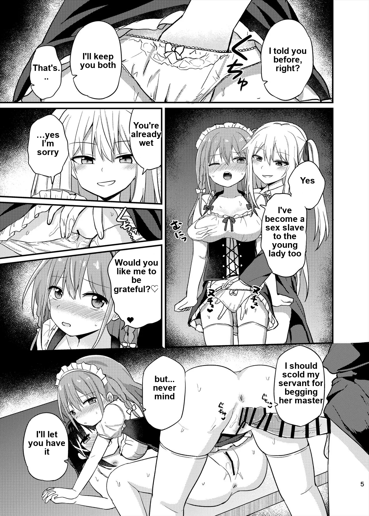 Ojou-sama Gakkou Ni Onna Kyoushi Toshite Funin Shita Ore To Futanari Ojou-sama 3 page 5