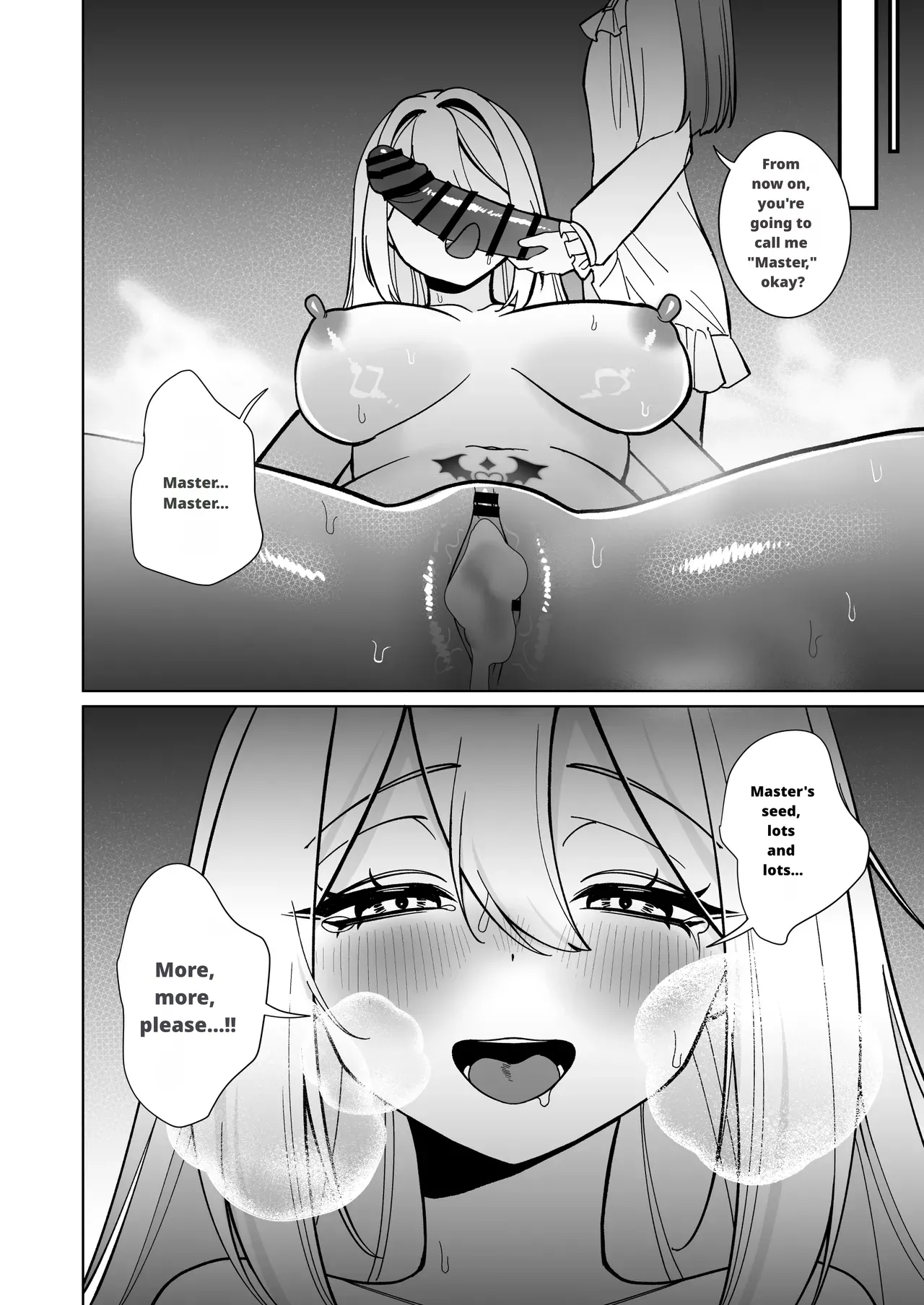 Onna Kishi Ga, Mesugaki Futa Succubus Ni Kateru Wake Nai Darou! page 38