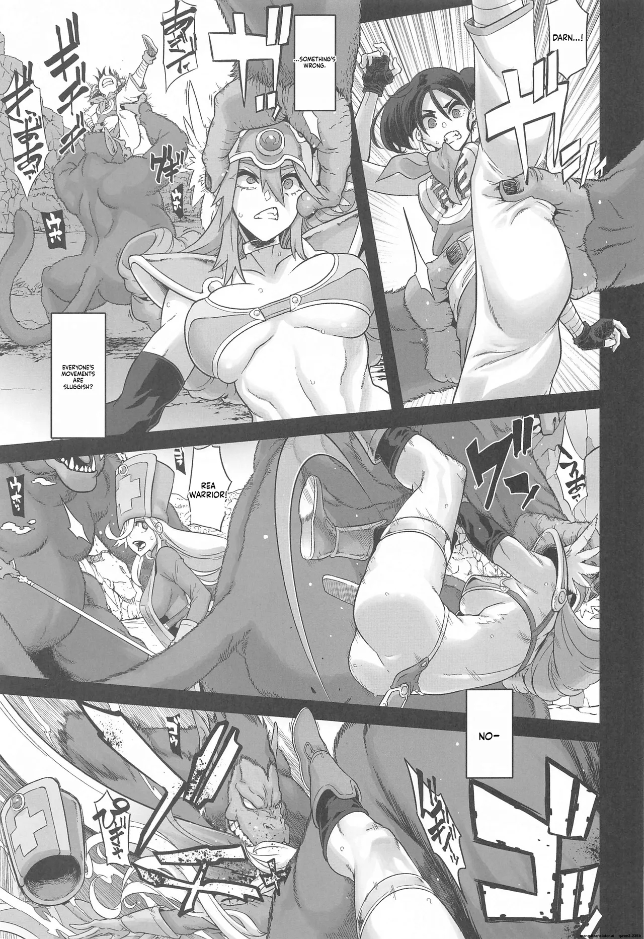 Onna Yuusha No Tabi 6 Yoru No Machi No Onna Boukensha page 5
