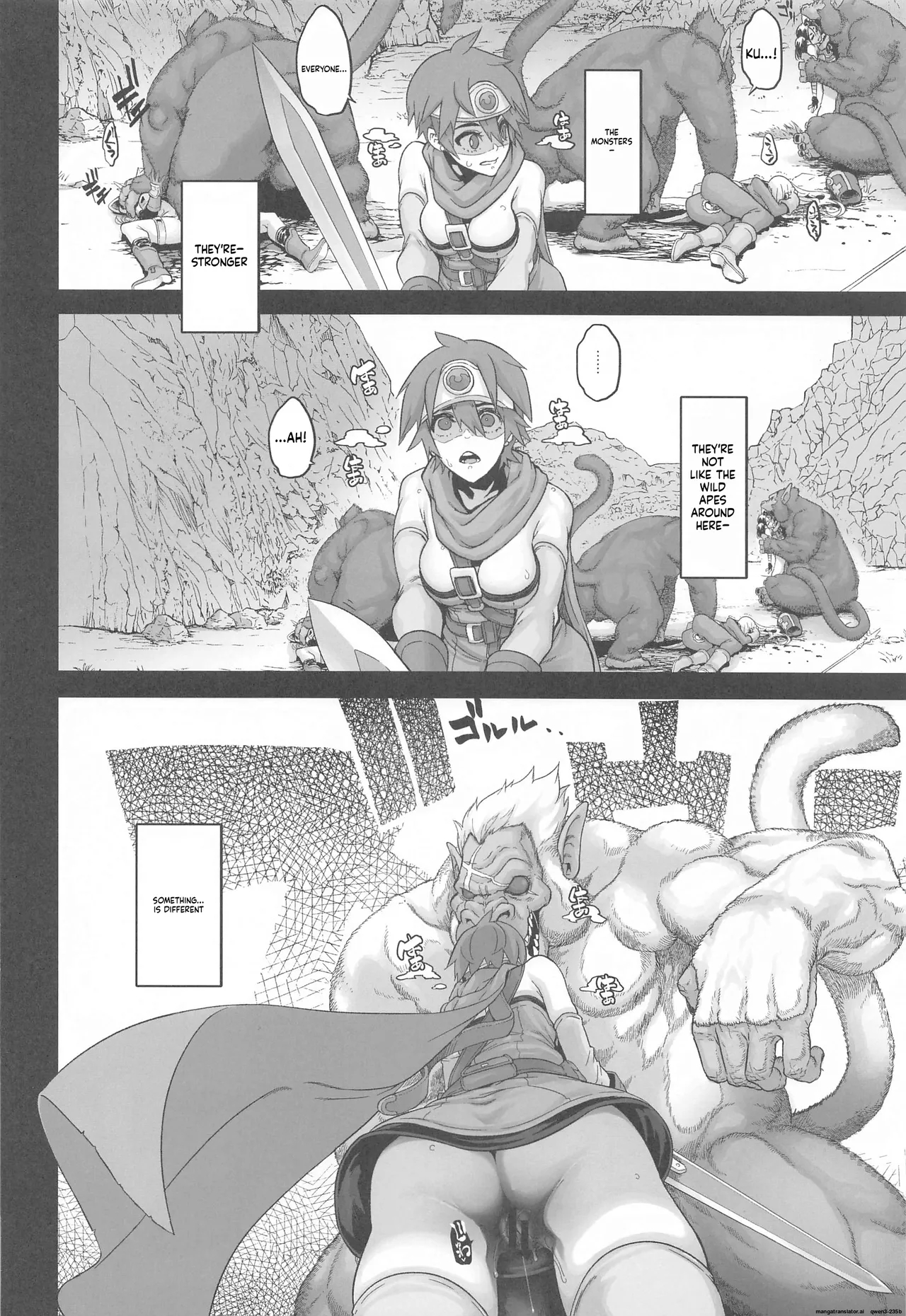 Onna Yuusha No Tabi 6 Yoru No Machi No Onna Boukensha page 6