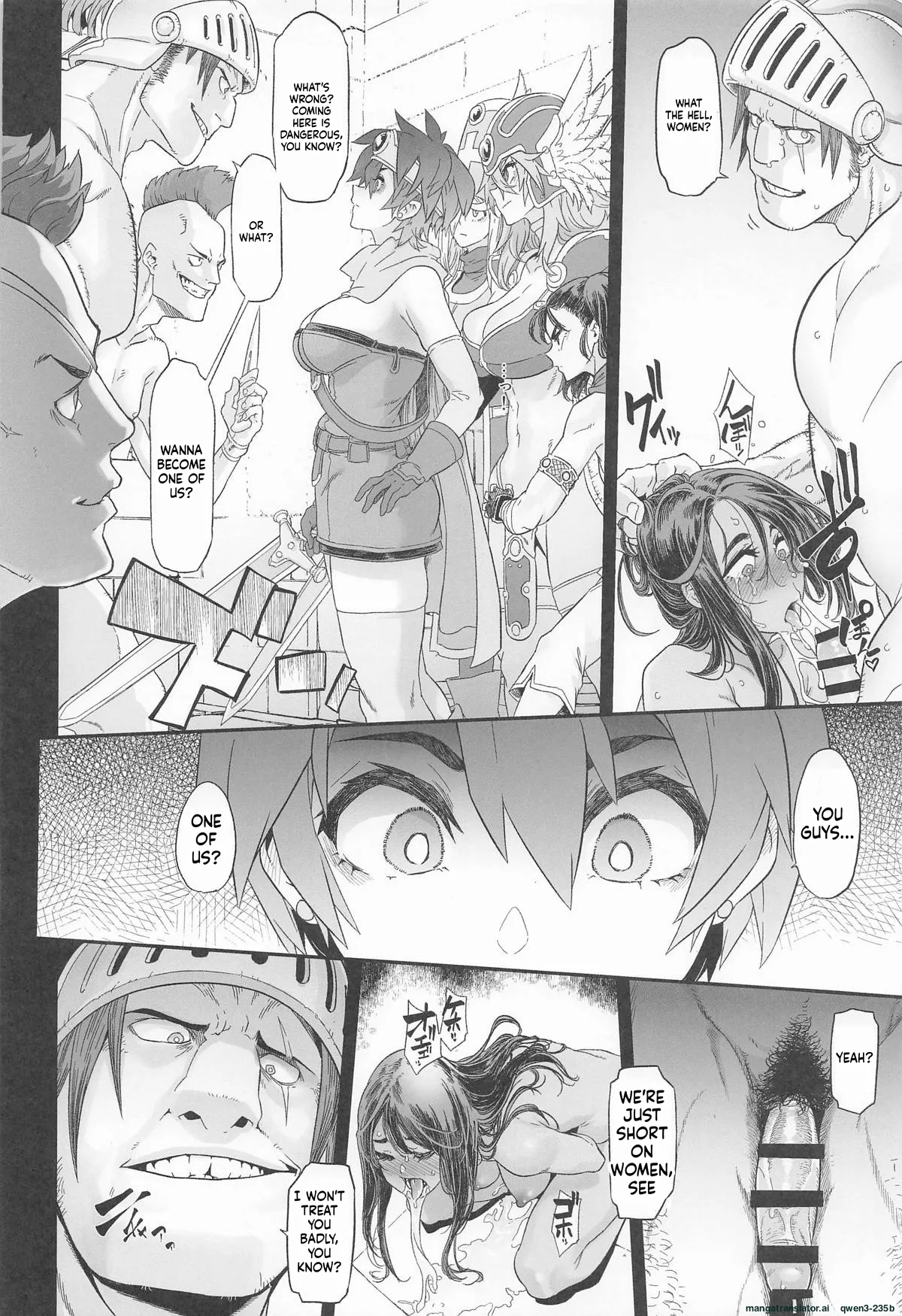 Onna Yuusha No Tabi 7 Yoru No Machi No Onna Boukensha page 14