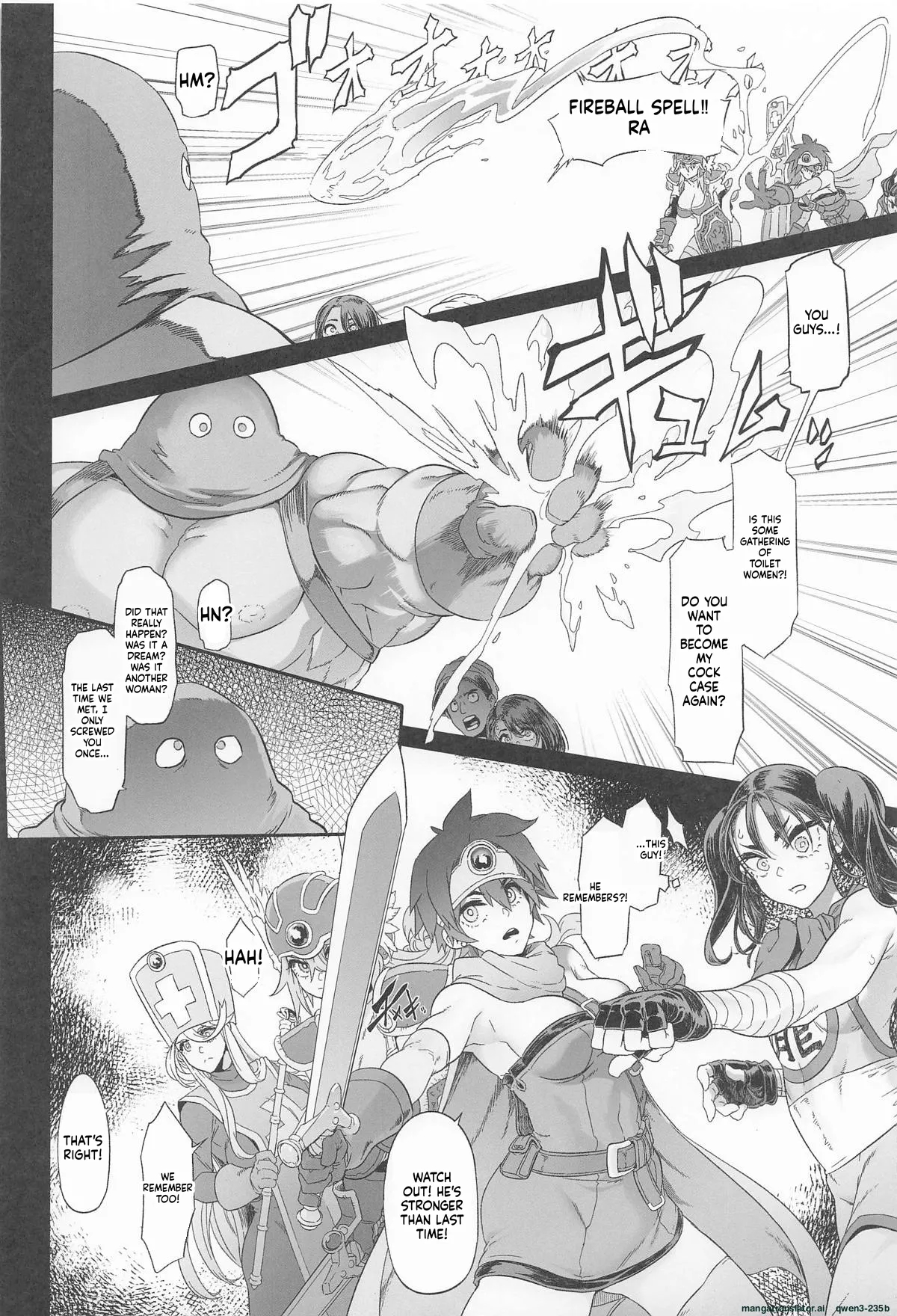 Onna Yuusha No Tabi 7 Yoru No Machi No Onna Boukensha page 18