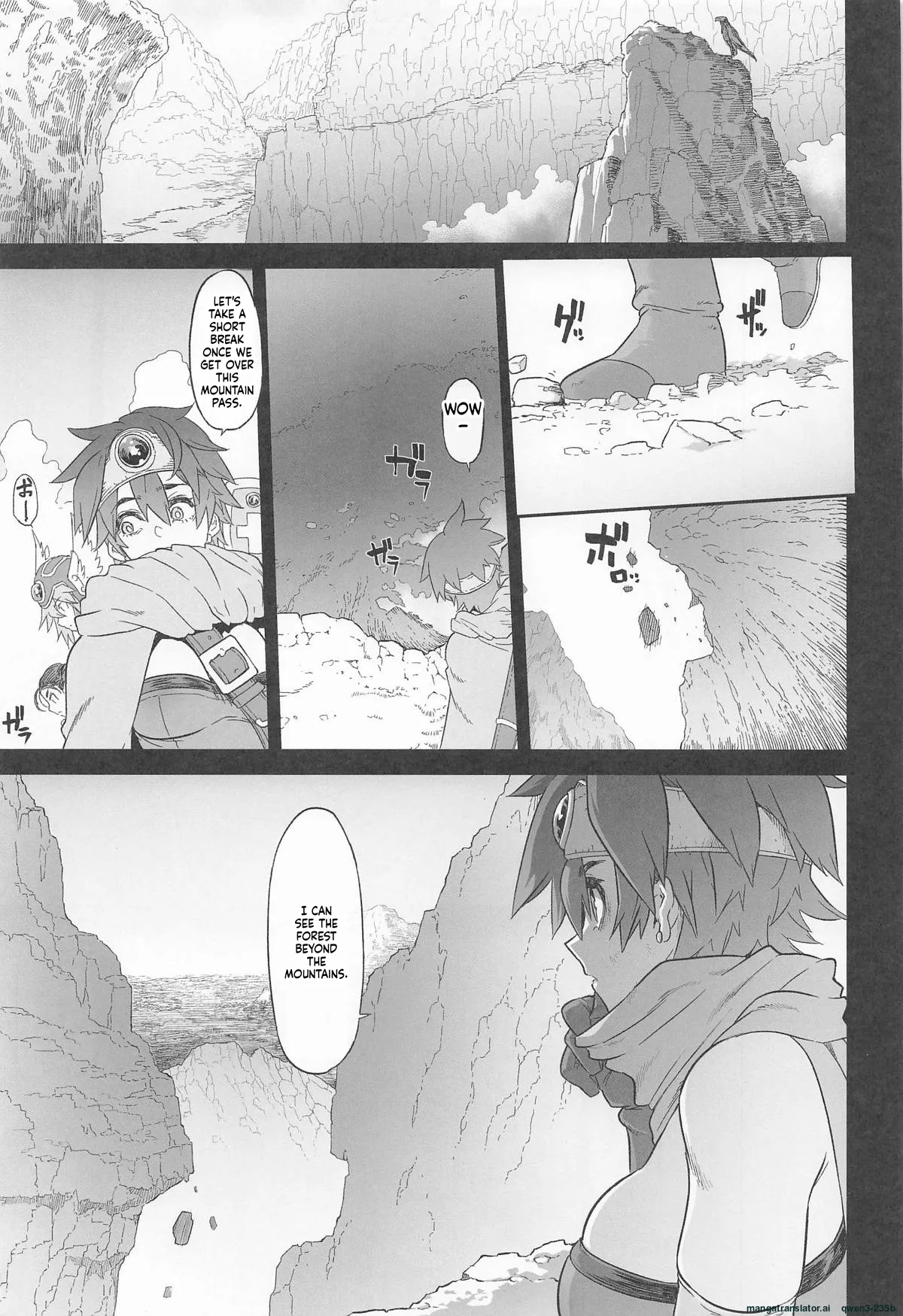 Onna Yuusha No Tabi 7 Yoru No Machi No Onna Boukensha page 3