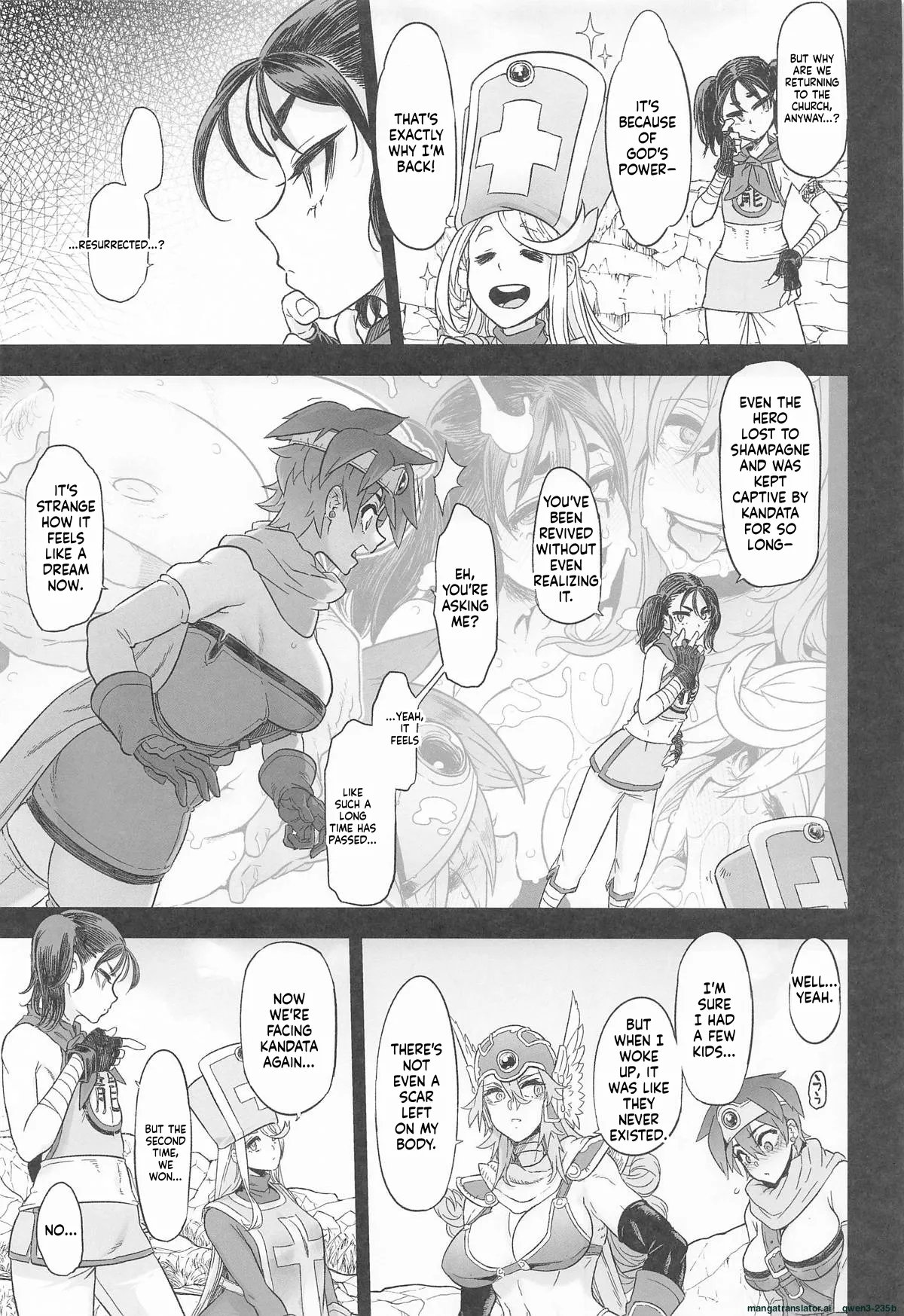 Onna Yuusha No Tabi 7 Yoru No Machi No Onna Boukensha page 5