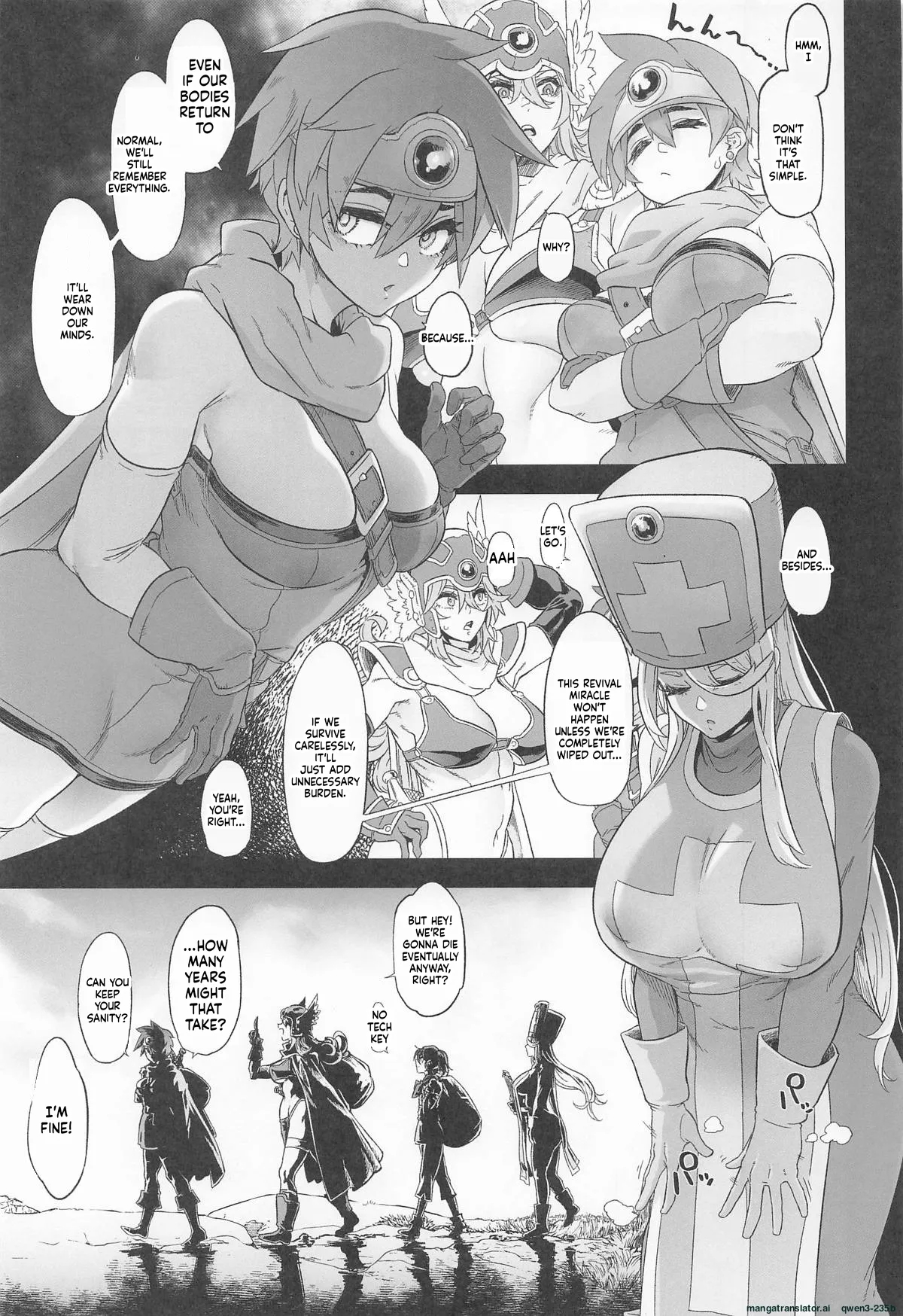 Onna Yuusha No Tabi 7 Yoru No Machi No Onna Boukensha page 7
