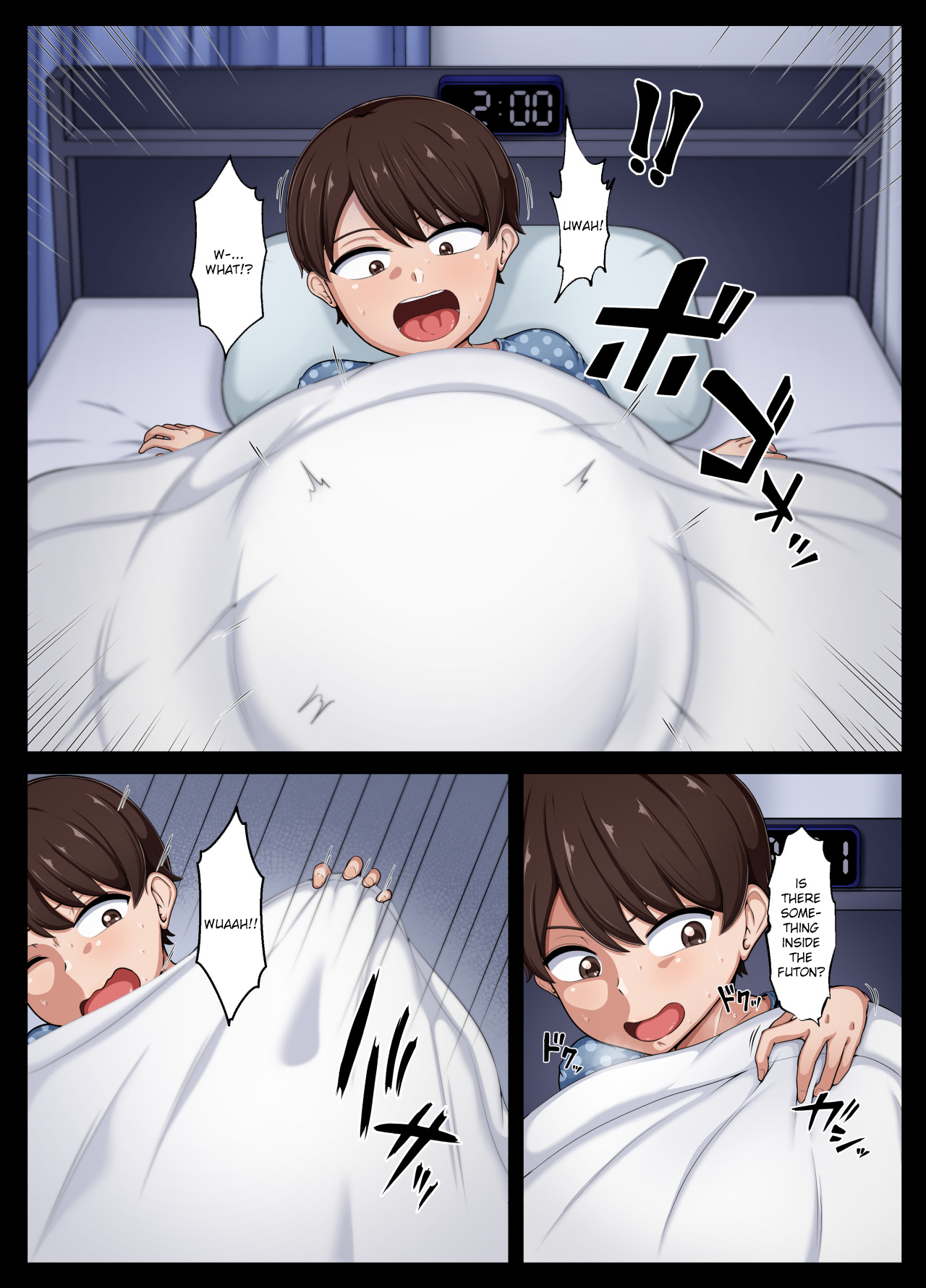 Osoroshikute Kyonyuu De Ketsu Ga Dekai Obake Ga Detta!! page 3