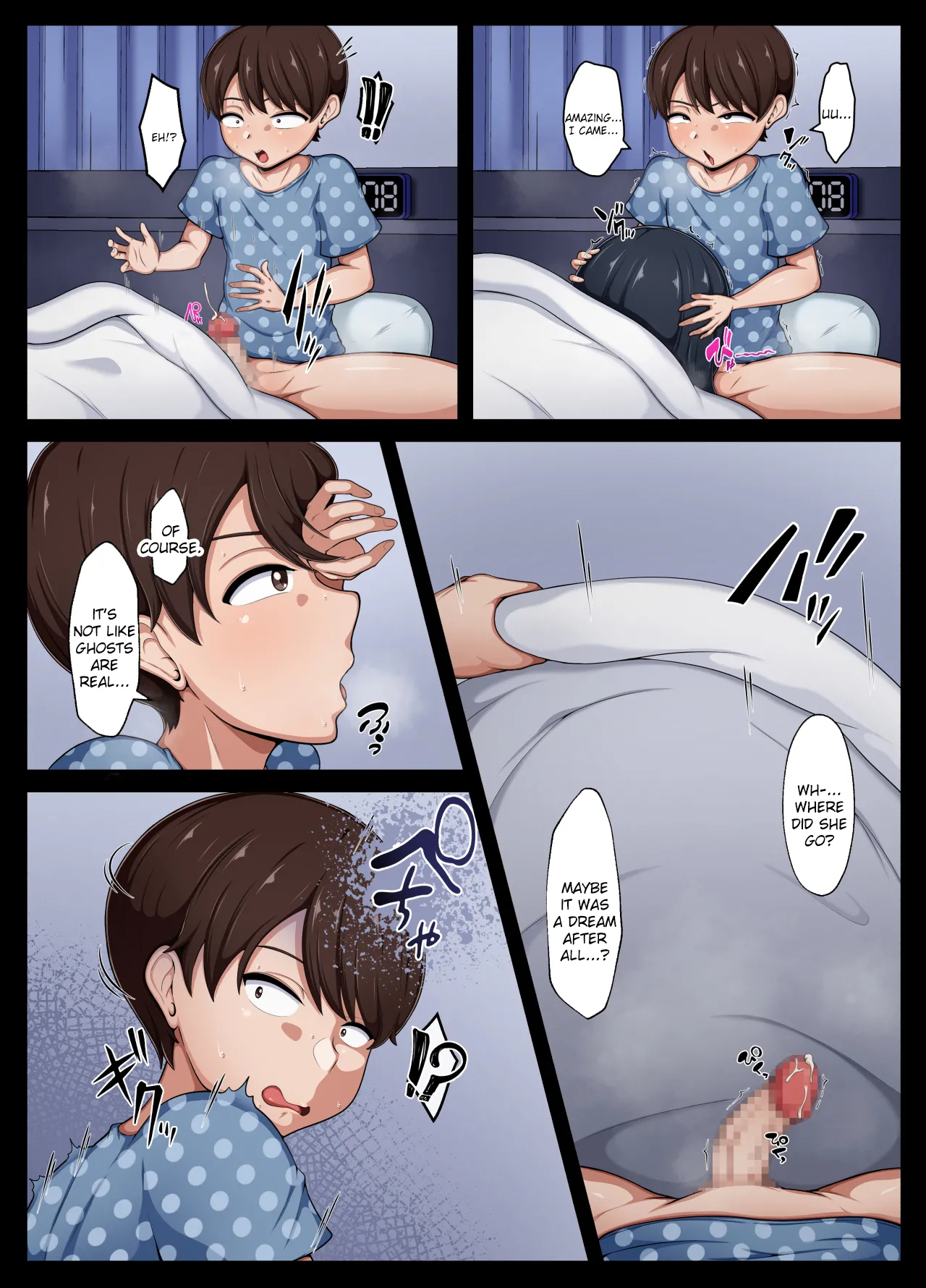 Osoroshikute Kyonyuu De Ketsu Ga Dekai Obake Ga Detta!! page 9