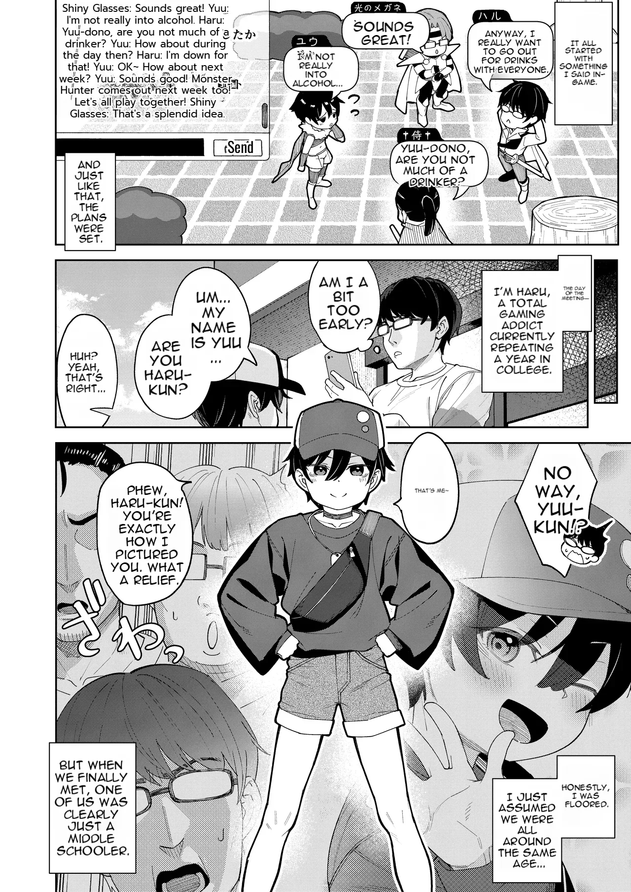 Otoko Dato Omotteita Netoge No Aibou Ga Jitsu Wa Onnanoko Datta Tte Hanashi page 3