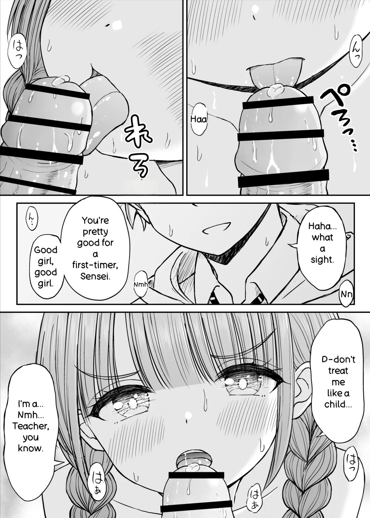 Please Don't Bully Sensei Too Much... ~the Day The Kind, Baby-faced, Big-breasted Hanasaki-sensei’s Heart Broke~ page 39